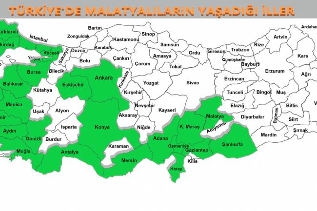 Osmaniye de Malatyalılar Nüfusu Ne kadar?