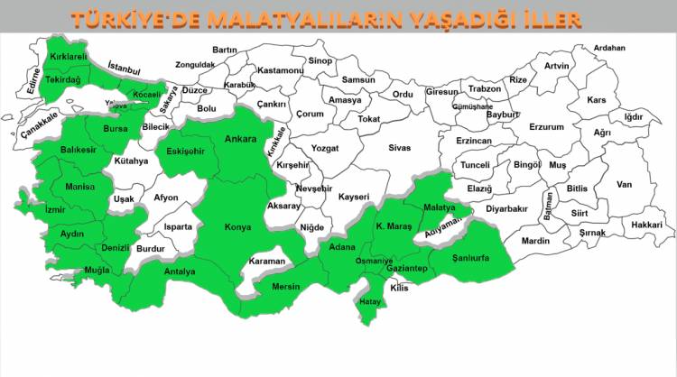 Osmaniye de Malatyalılar Nüfusu Ne kadar?