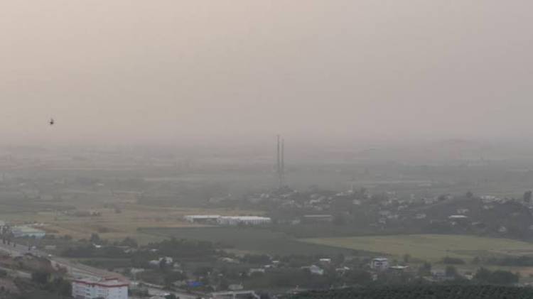 Osmaniye'de toz taşınımı hayatı olumsuz etkiledi